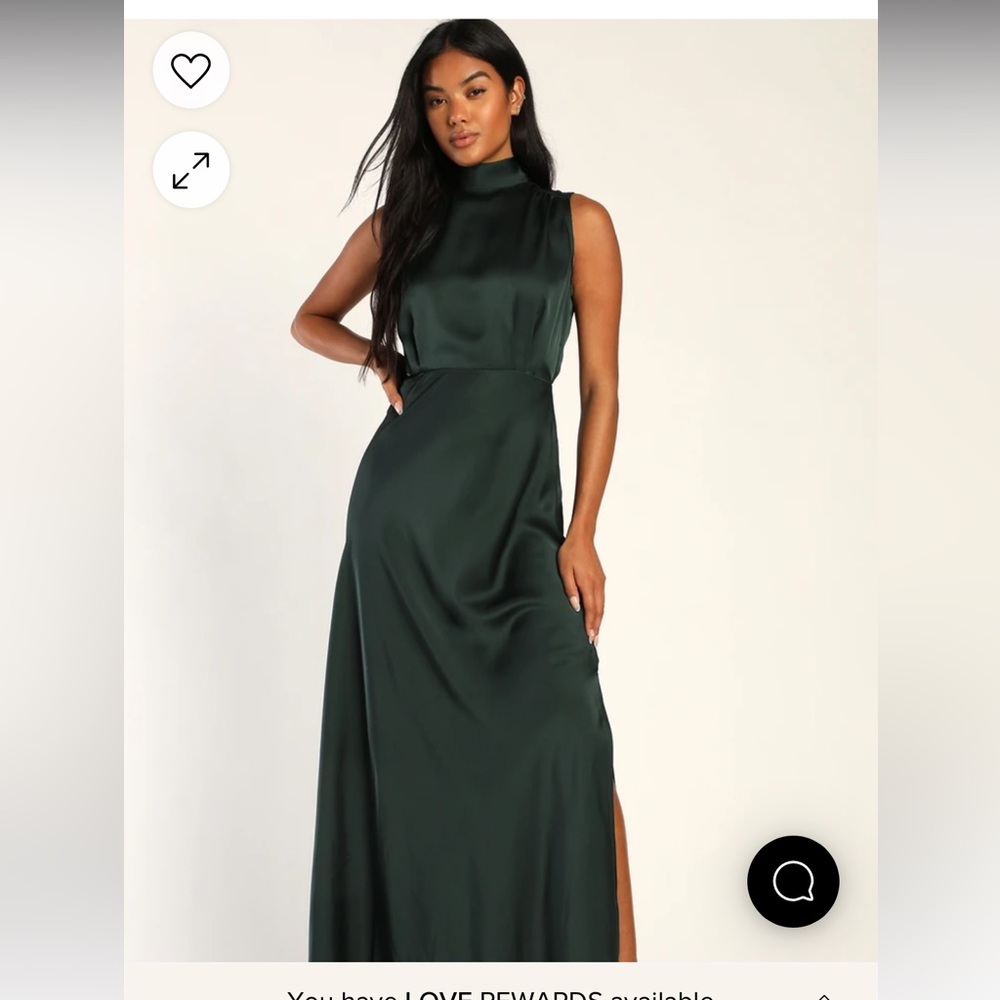 Lulus Classic Elegance Dress in Green